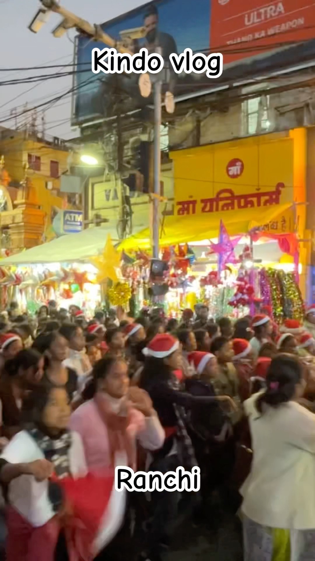 Ranchi Christmas Carnival 2024 , क्रिसमस शोभा यात्रा/video191